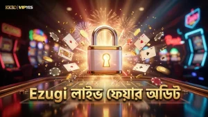 Ezugi লাইভ ডিলারের ফেয়ার ডিলিং ও কার্ড শু অডিট ডেটা।