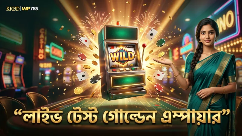 লাইভ টেস্টে গোল্ডেন এম্পায়ার ওয়াইল্ড ট্রান্সফরমেশন কার্যক্রম