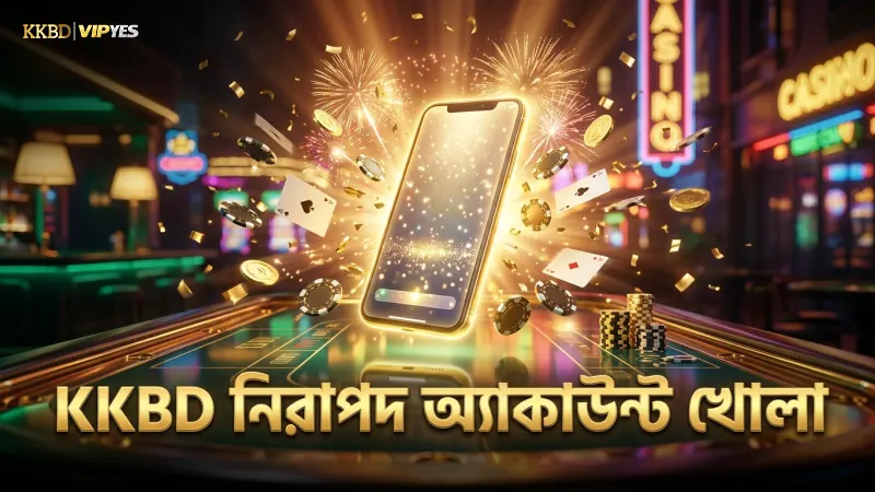 KKBD প্ল্যাটফর্মে সহজ ও সুরক্ষিত অ্যাকাউন্ট খোলার প্রক্রিয়া