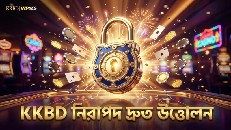 KKBD উত্তোলনে নিরাপত্তা ও দ্রুত ক্যাশআউট নিশ্চয়তা
