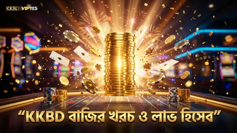KKBD প্ল্যাটফর্মে বাজির খরচ ও লাভের স্বচ্ছ হিসেব।