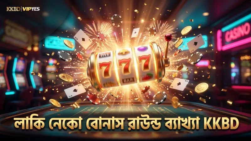 লাকি নেকো স্লটের বোনাস রাউন্ডের প্রকৃত কার্যপ্রণালী বর্ণনা করে।