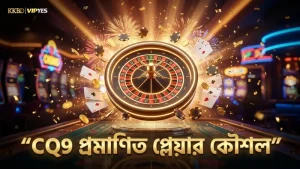 CQ9 সার্টিফিকেটে প্রমাণিত প্লেয়ার স্ট্র্যাটেজি ব্যবহার করুন
