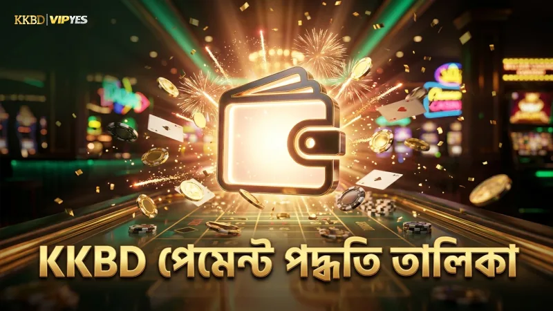 KKBD প্ল্যাটফর্মে বিভিন্ন পেমেন্ট পদ্ধতির তালিকা